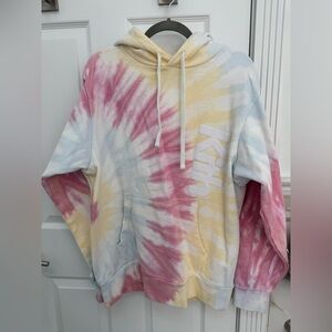 Kith Pastel Tie-Dye Williams Hoodie Sweatshirt Size M